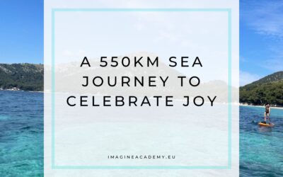 A 550km sea journey to celebrate joy!